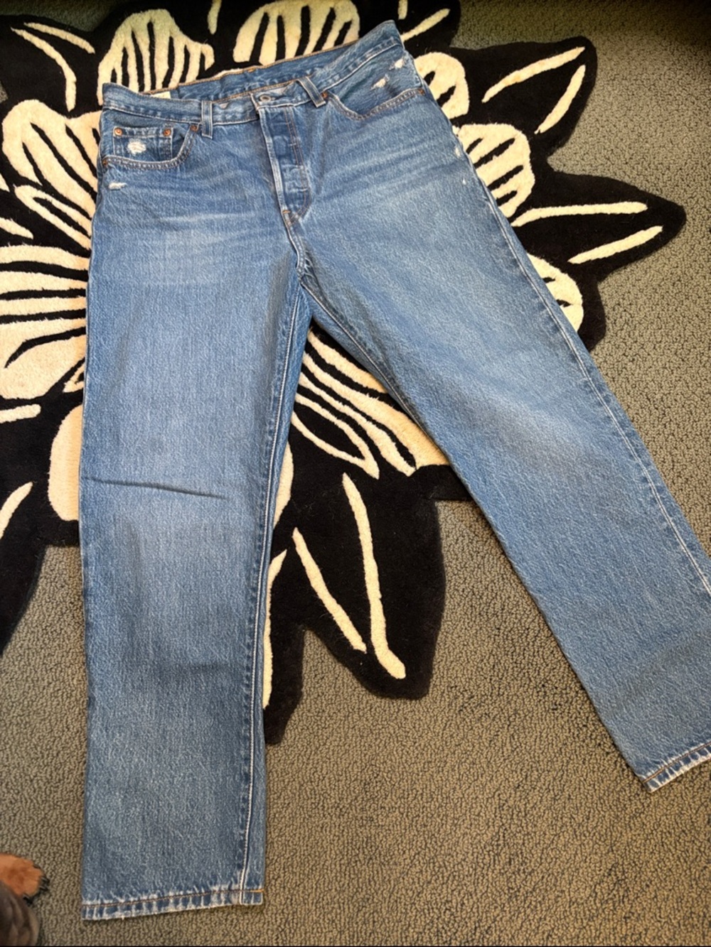 Levi’s 501 High Waist Crop Jeans 29x28